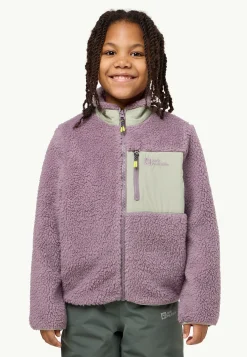 Clearance Ice Curl Jacket K Kinder Fleece|Fleecejacken