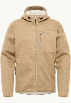 Outlet Kaminfeuer Hooded Jkt M Herren Fleecejacken|Fleece