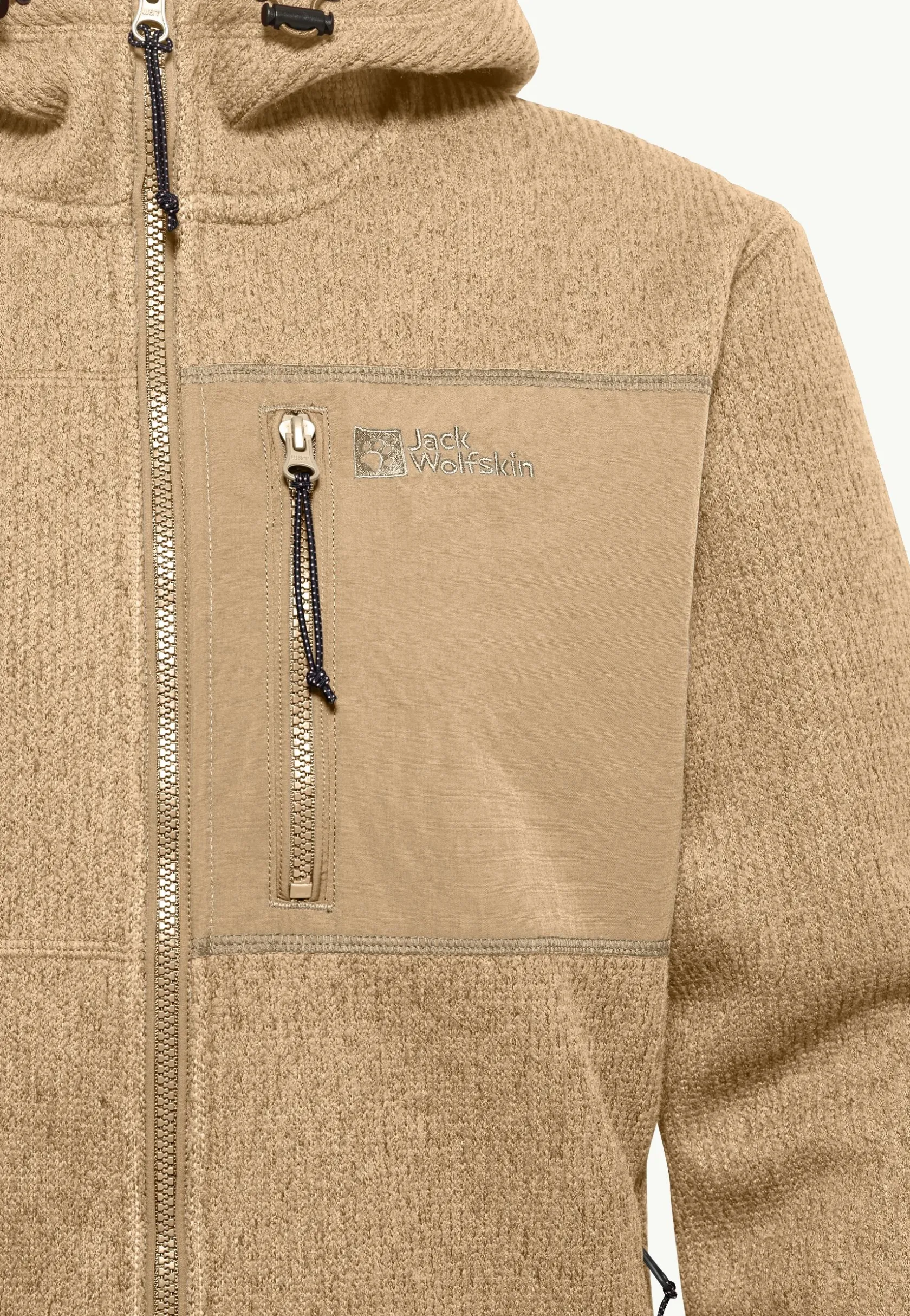 Outlet Kaminfeuer Hooded Jkt M Herren Fleecejacken|Fleece