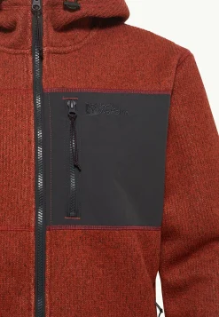 Outlet Kaminfeuer Hooded Jkt M Herren Fleecejacken|Fleece