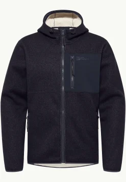 Outlet Kaminfeuer Hooded Jkt M Herren Fleecejacken|Fleece