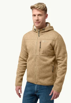 Outlet Kaminfeuer Hooded Jkt M Herren Fleecejacken|Fleece