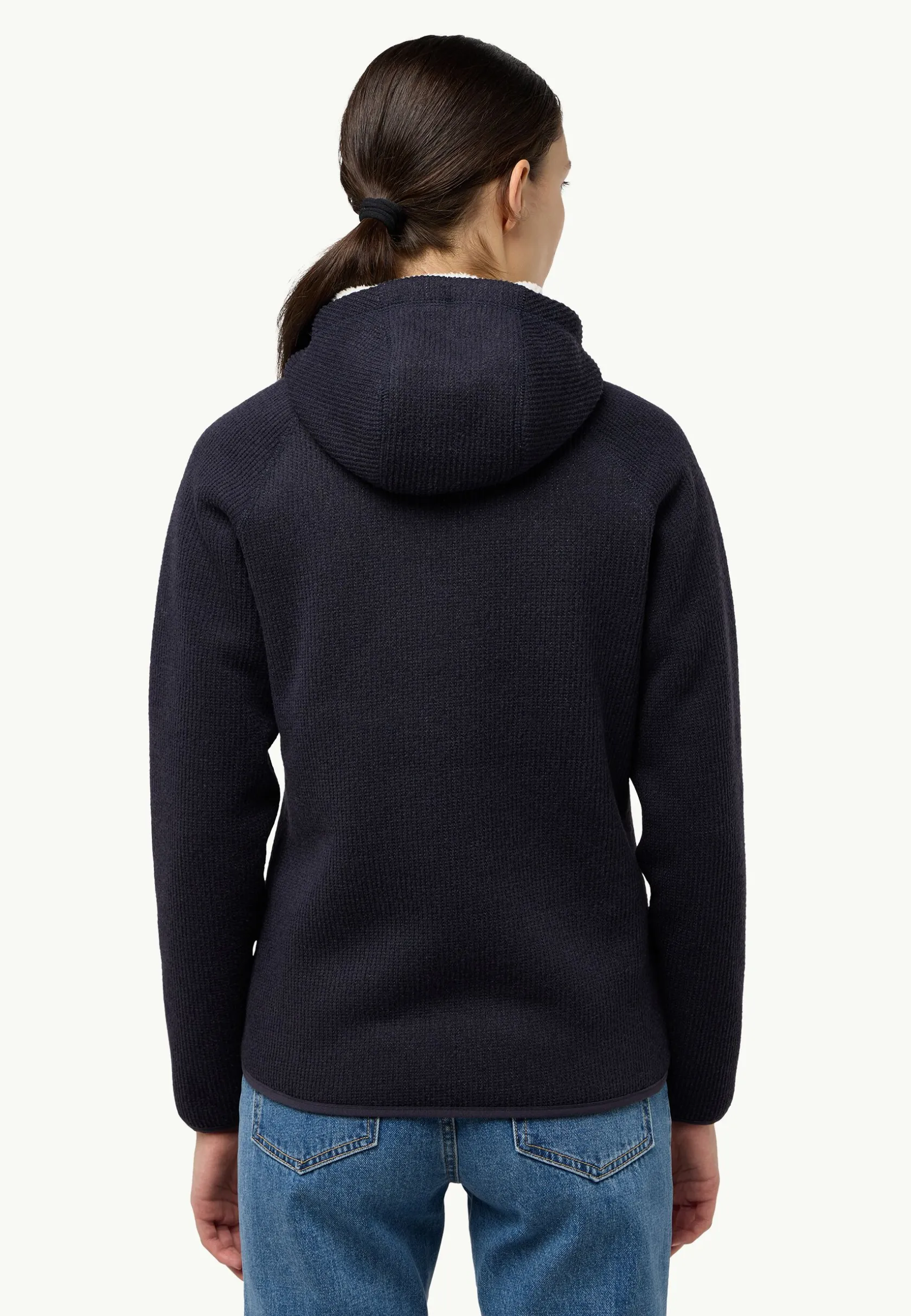 Best Kaminfeuer Hooded Jkt W Damen Fleece|Fleecejacken