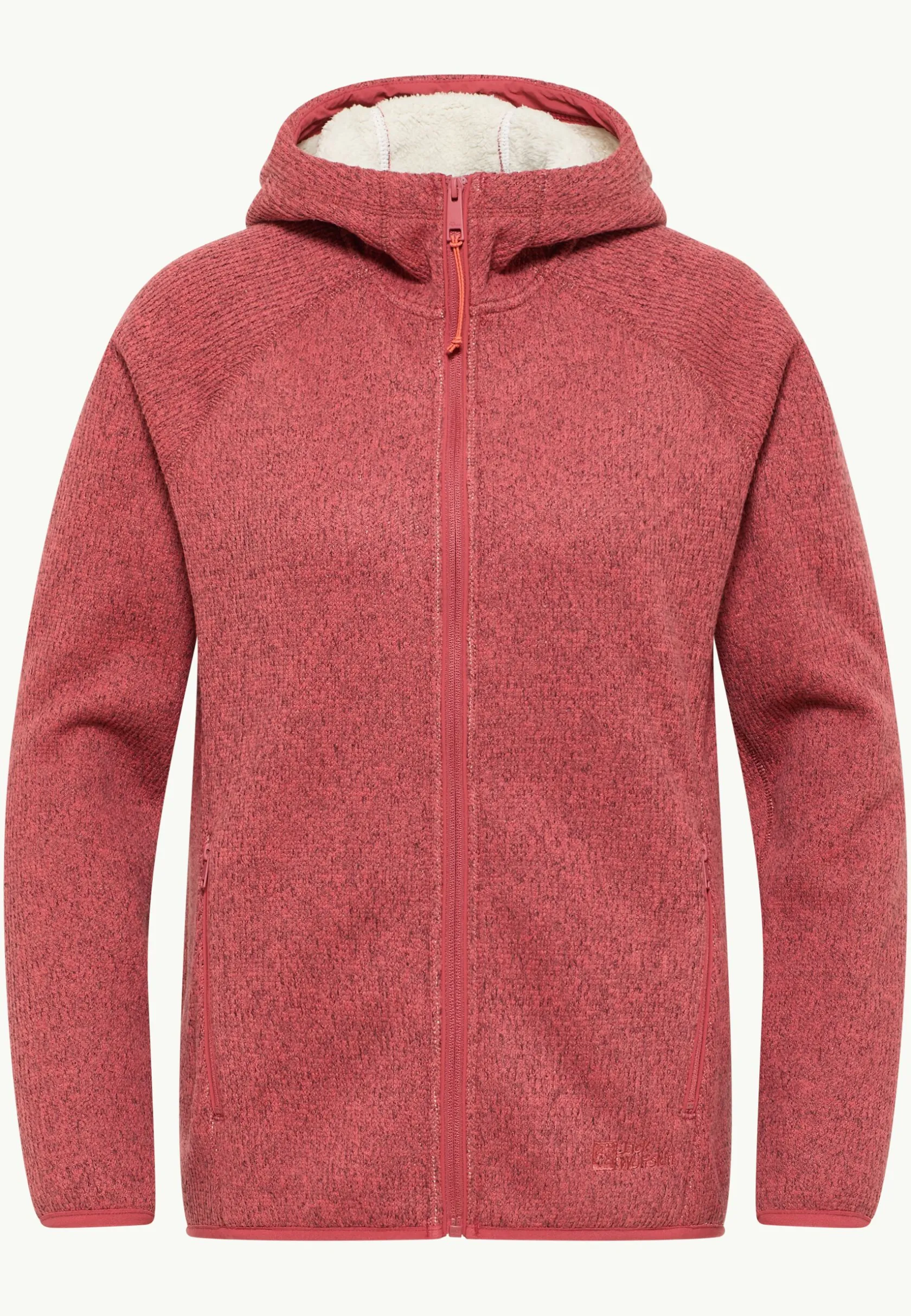 Best Kaminfeuer Hooded Jkt W Damen Fleece|Fleecejacken