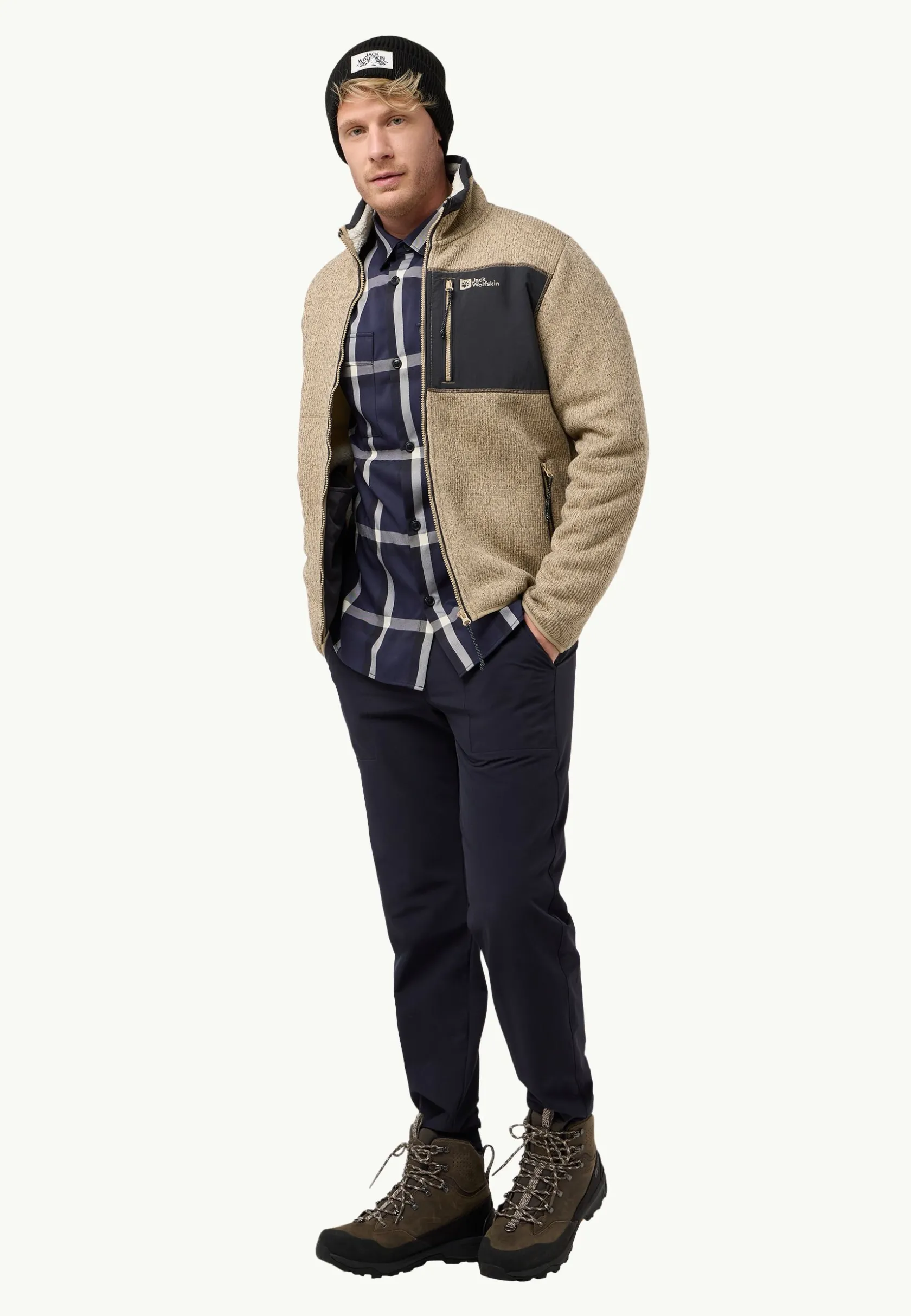 Sale Kaminfeuer Jkt M Herren Fleece|Fleecejacken
