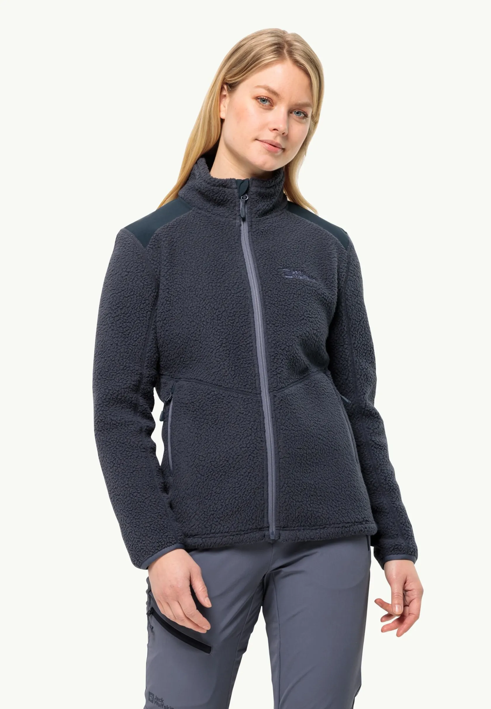 Clearance Kammweg Pile Fz W Damen Fleece|Fleecejacken