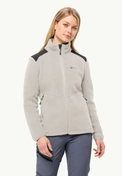 Clearance Kammweg Pile Fz W Damen Fleece|Fleecejacken