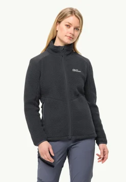 Clearance Kammweg Pile Fz W Damen Fleece|Fleecejacken