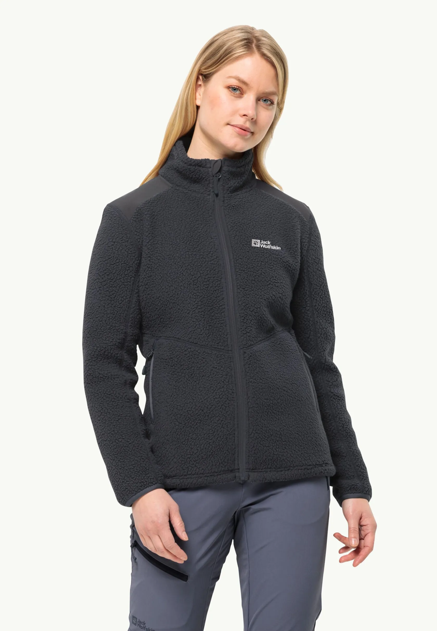 Clearance Kammweg Pile Fz W Damen Fleece|Fleecejacken