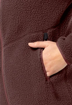 Clearance Kammweg Pile Fz W Damen Fleece|Fleecejacken