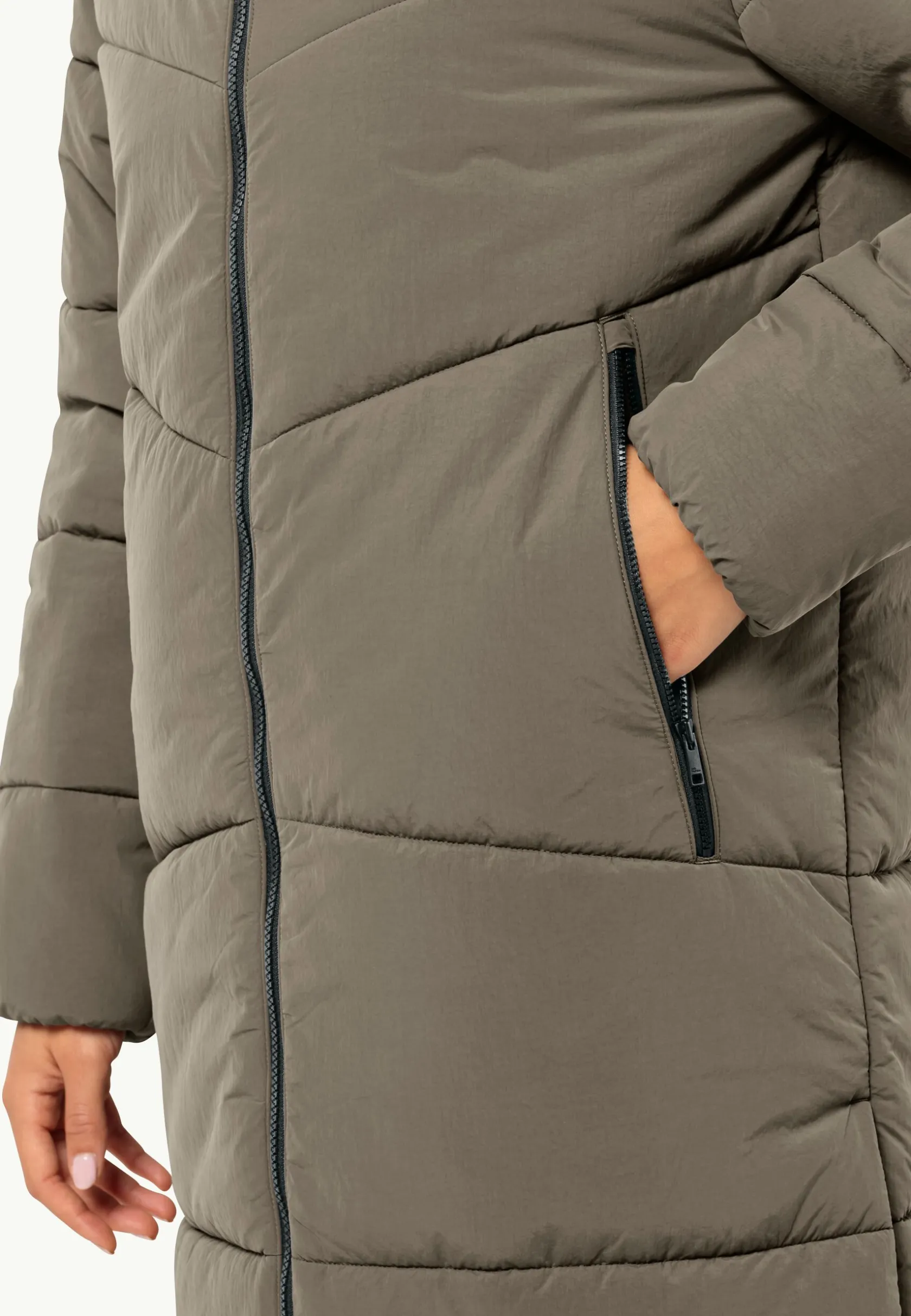 Online Karolinger Long Coat W Damen Übergangsjacken|Parkas & Mäntel