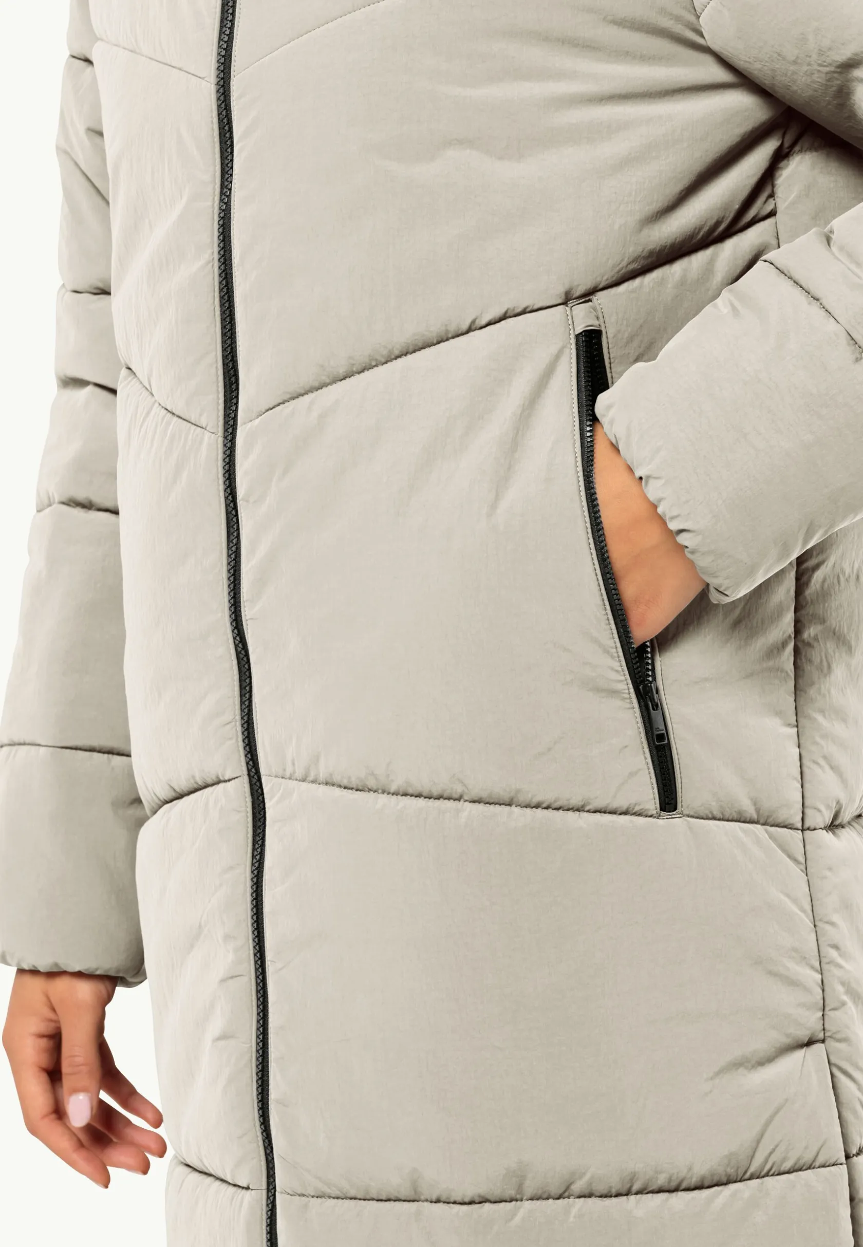 Online Karolinger Long Coat W Damen Übergangsjacken|Parkas & Mäntel