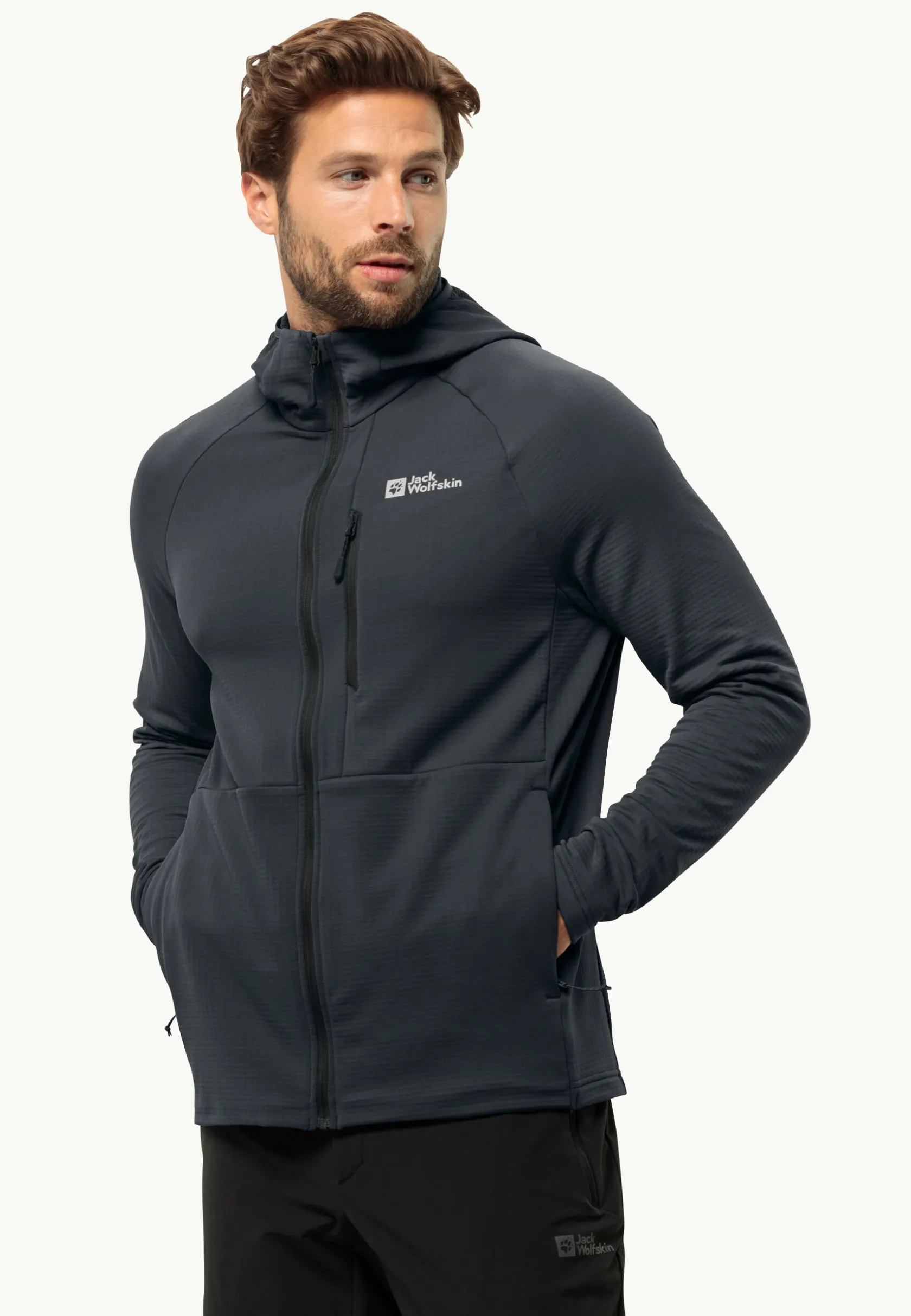 Best Kolbenberg Hooded Fz M Herren Fleece|Fleecejacken