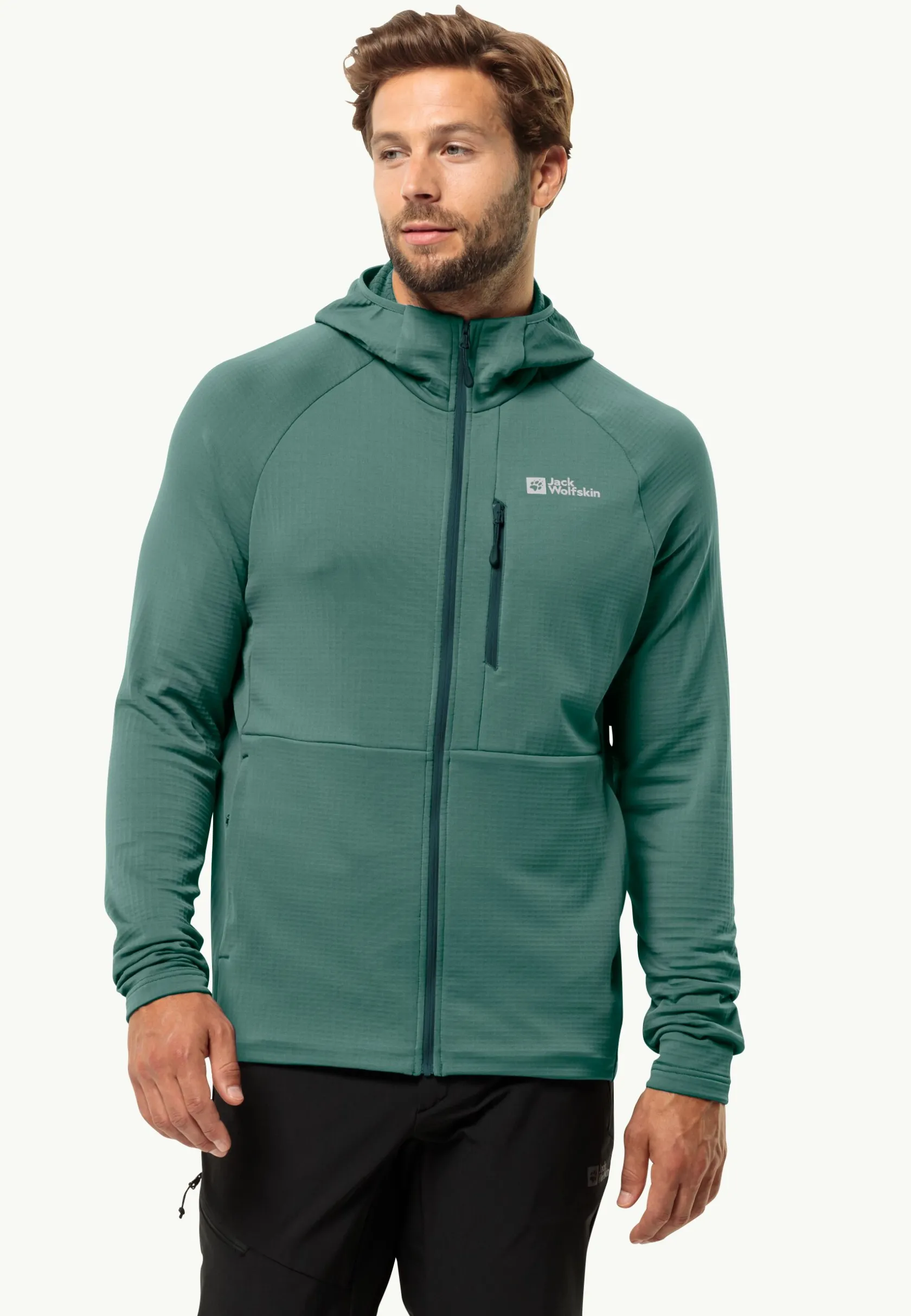 Best Kolbenberg Hooded Fz M Herren Fleece|Fleecejacken