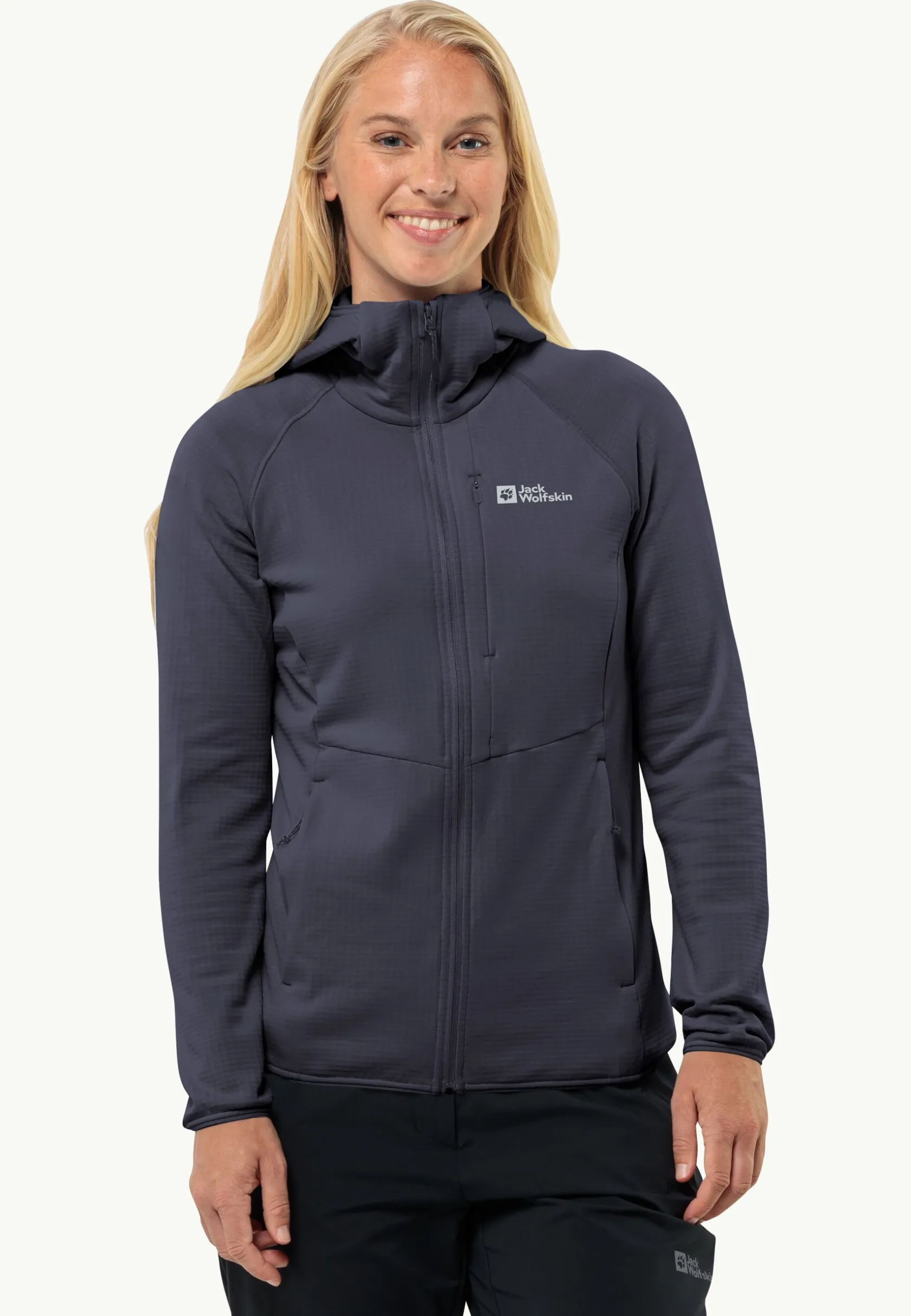 Online Kolbenberg Hooded Fz W Damen Fleece|Fleecejacken
