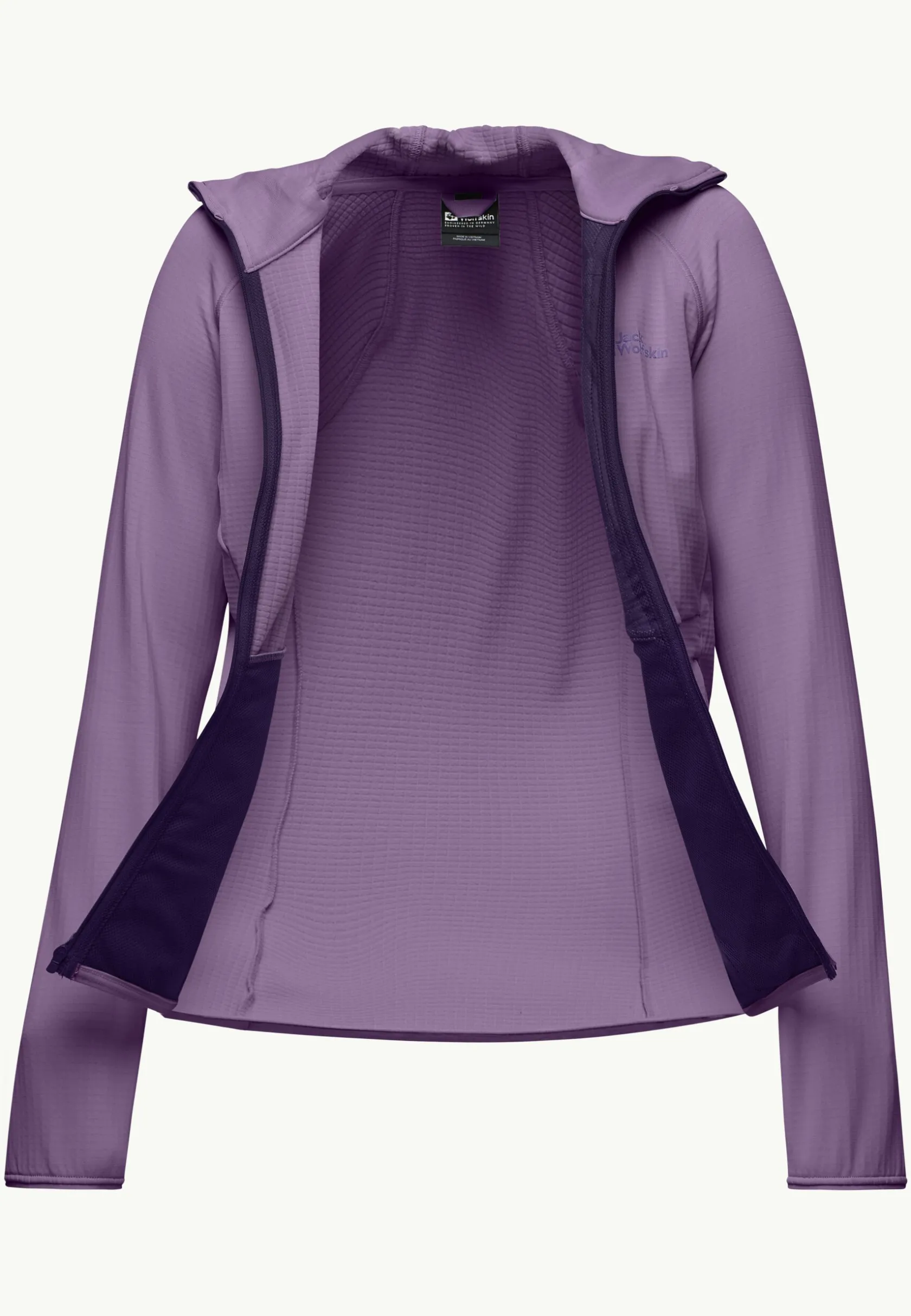 Online Kolbenberg Hooded Fz W Damen Fleece|Fleecejacken