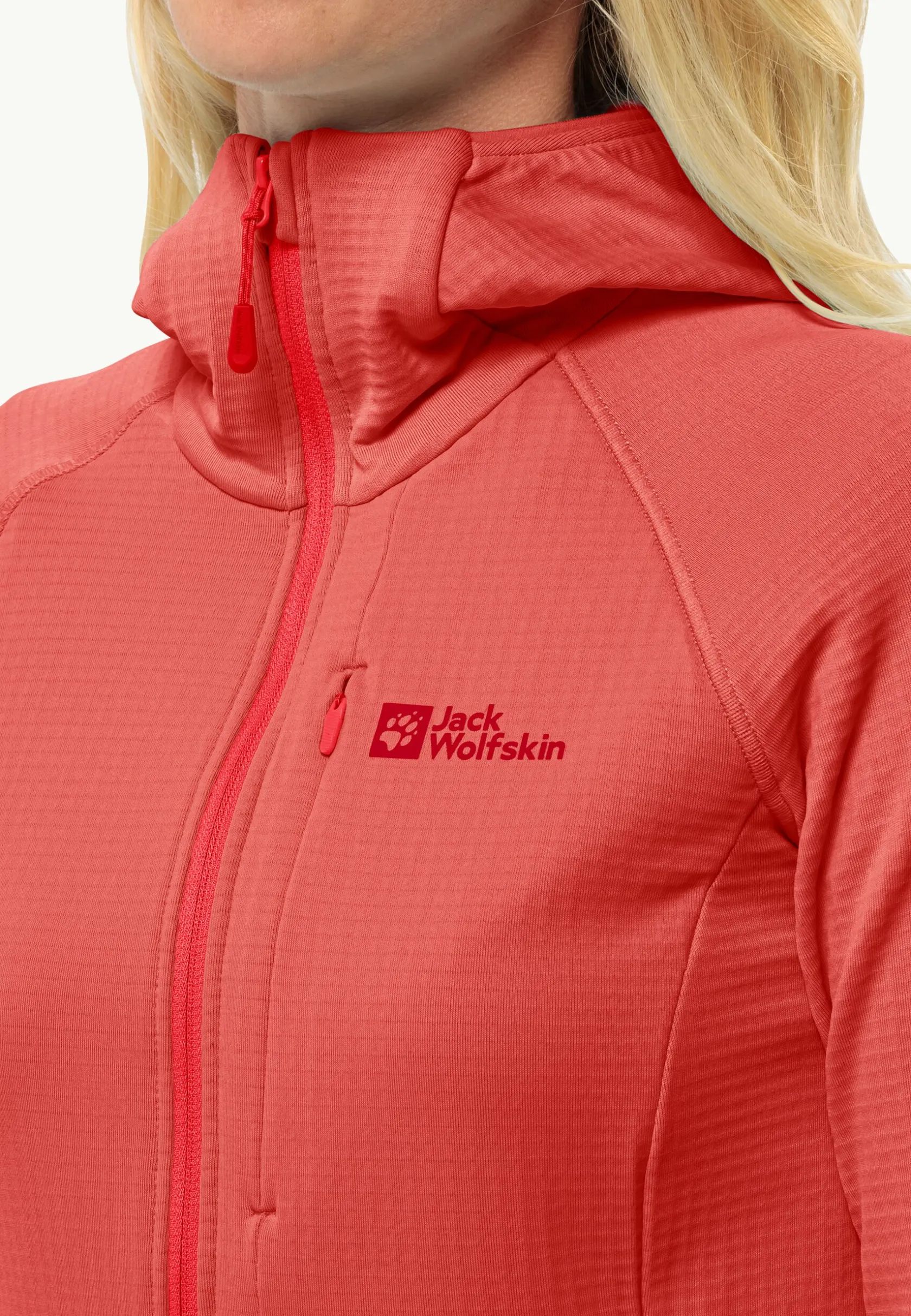 Online Kolbenberg Hooded Fz W Damen Fleece|Fleecejacken
