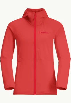 Online Kolbenberg Hooded Fz W Damen Fleece|Fleecejacken