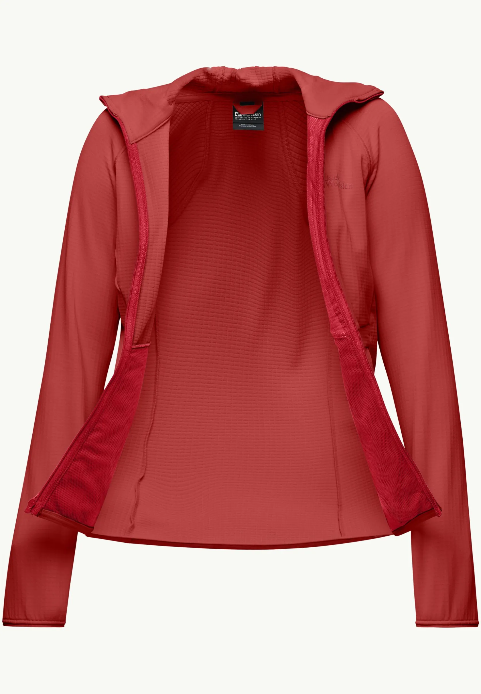 Online Kolbenberg Hooded Fz W Damen Fleece|Fleecejacken