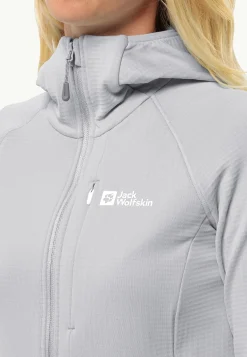 Online Kolbenberg Hooded Fz W Damen Fleece|Fleecejacken