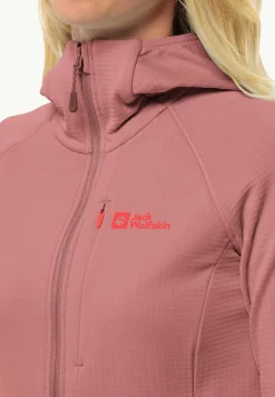 Online Kolbenberg Hooded Fz W Damen Fleece|Fleecejacken