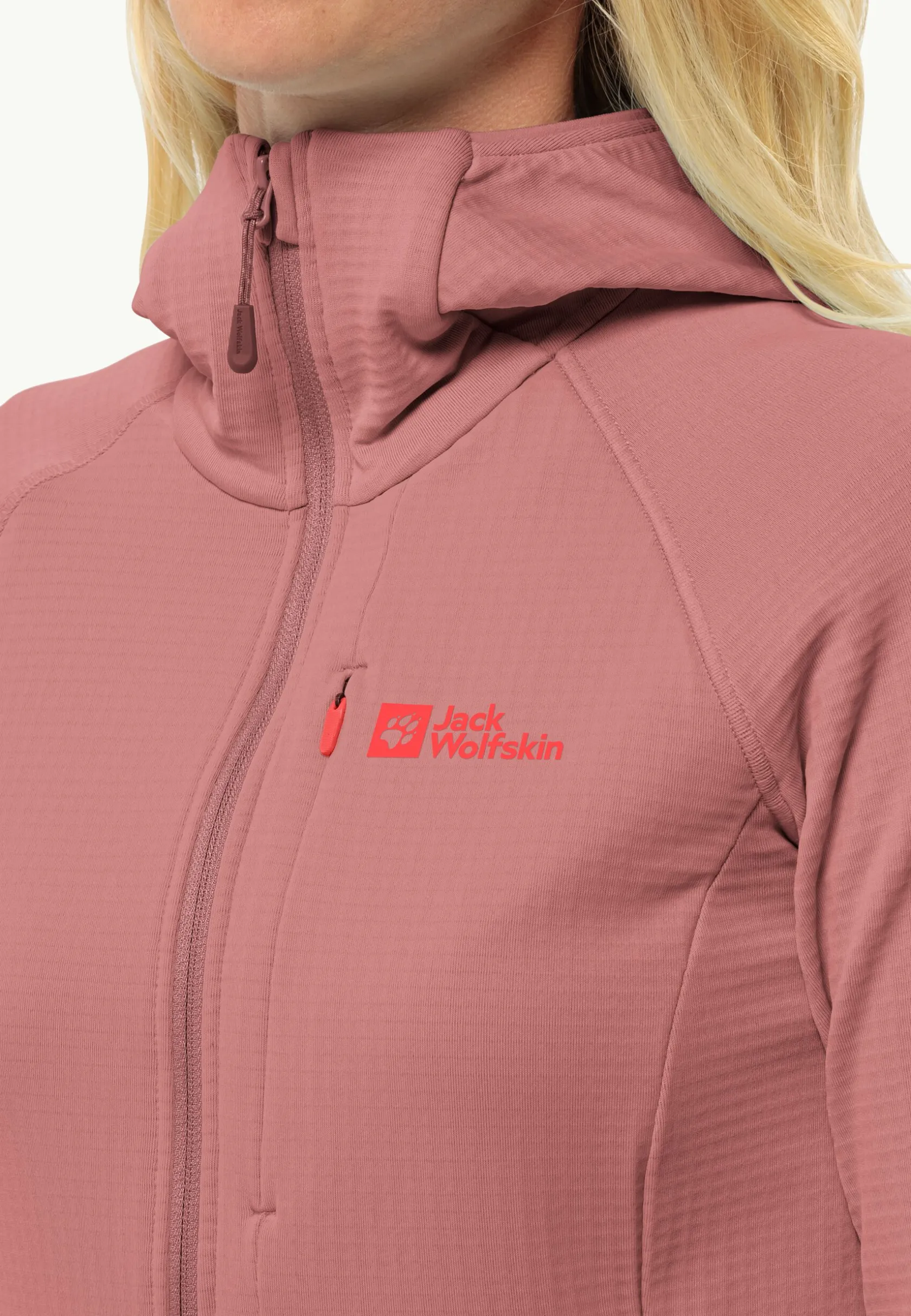 Online Kolbenberg Hooded Fz W Damen Fleece|Fleecejacken