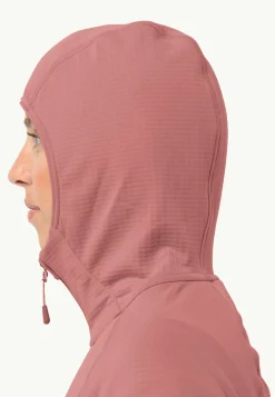 Online Kolbenberg Hooded Fz W Damen Fleece|Fleecejacken