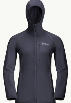 Online Kolbenberg Hooded Fz W Damen Fleece|Fleecejacken