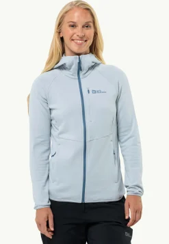 Online Kolbenberg Hooded Fz W Damen Fleece|Fleecejacken