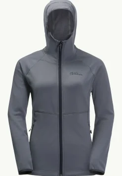Fashion Kolbenberg Hooded Fz W Damen Fleece|Fleecejacken