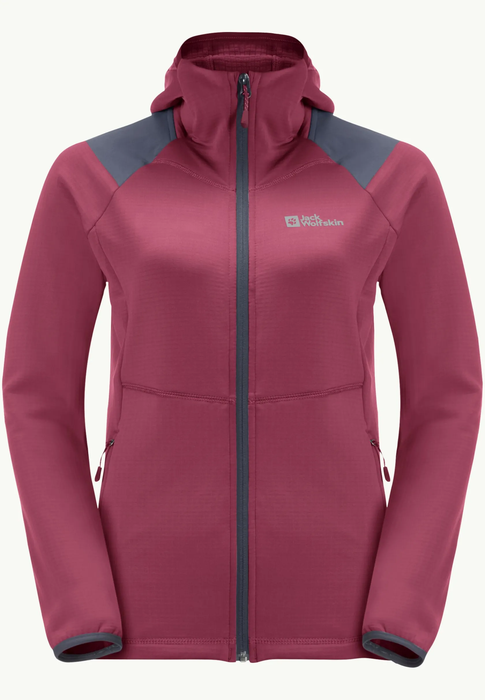 Fashion Kolbenberg Hooded Fz W Damen Fleece|Fleecejacken