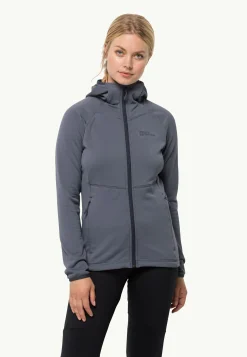 Fashion Kolbenberg Hooded Fz W Damen Fleece|Fleecejacken