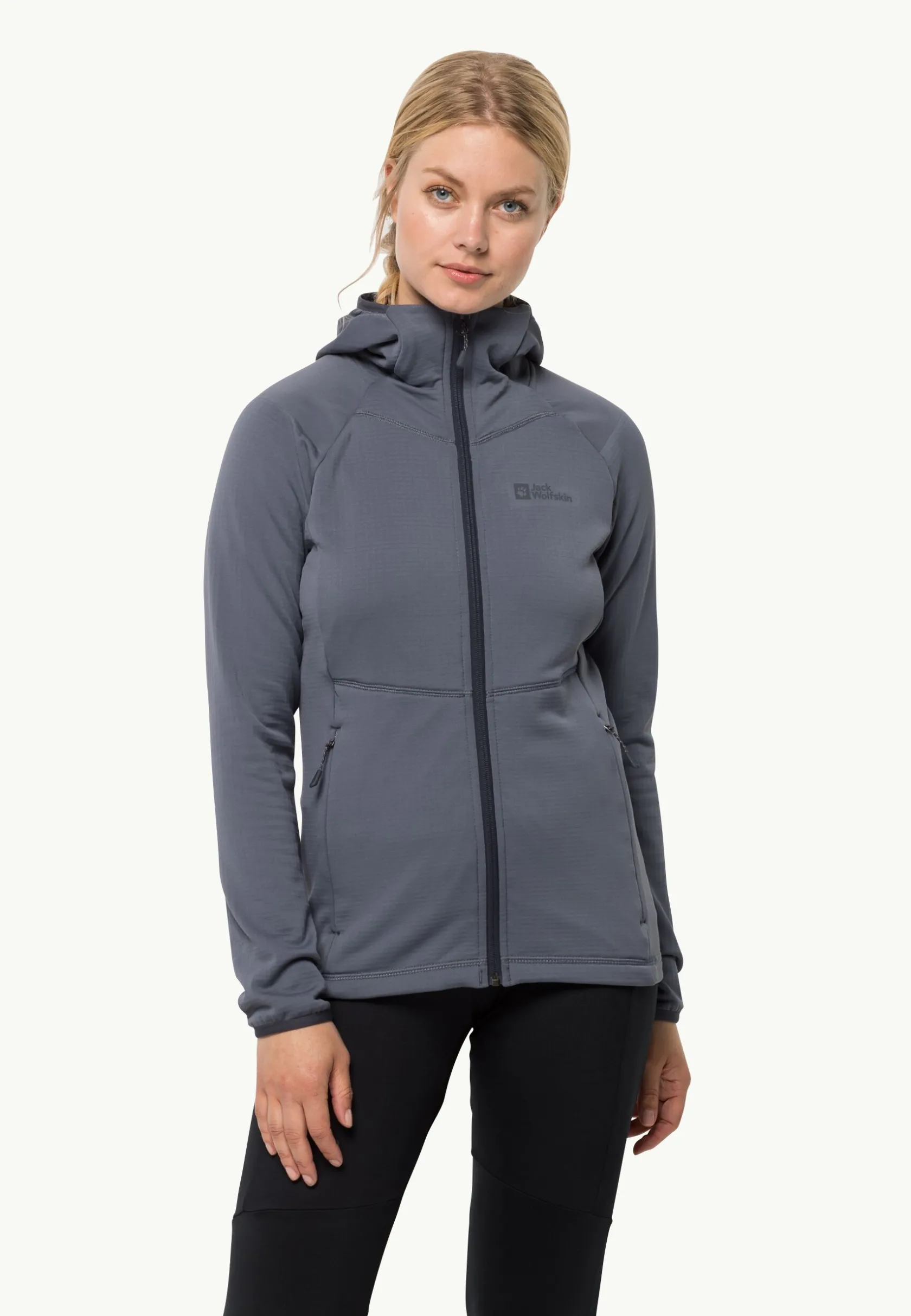 Fashion Kolbenberg Hooded Fz W Damen Fleece|Fleecejacken