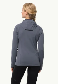 Fashion Kolbenberg Hooded Fz W Damen Fleece|Fleecejacken