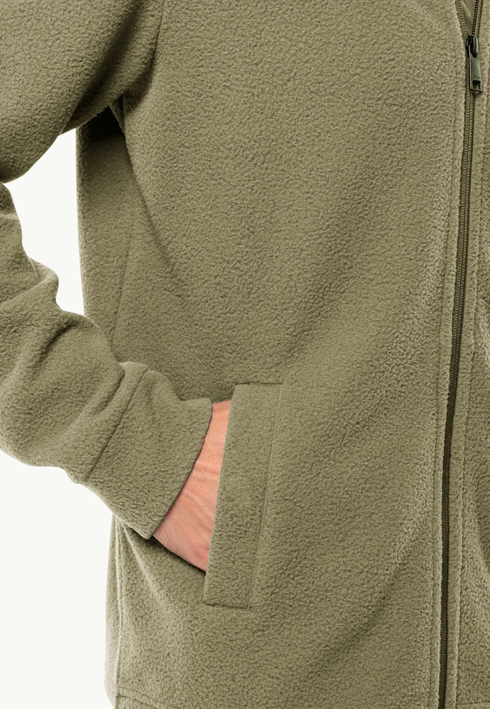 Clearance Light Curl Jkt M Herren Fleece|Fleecejacken