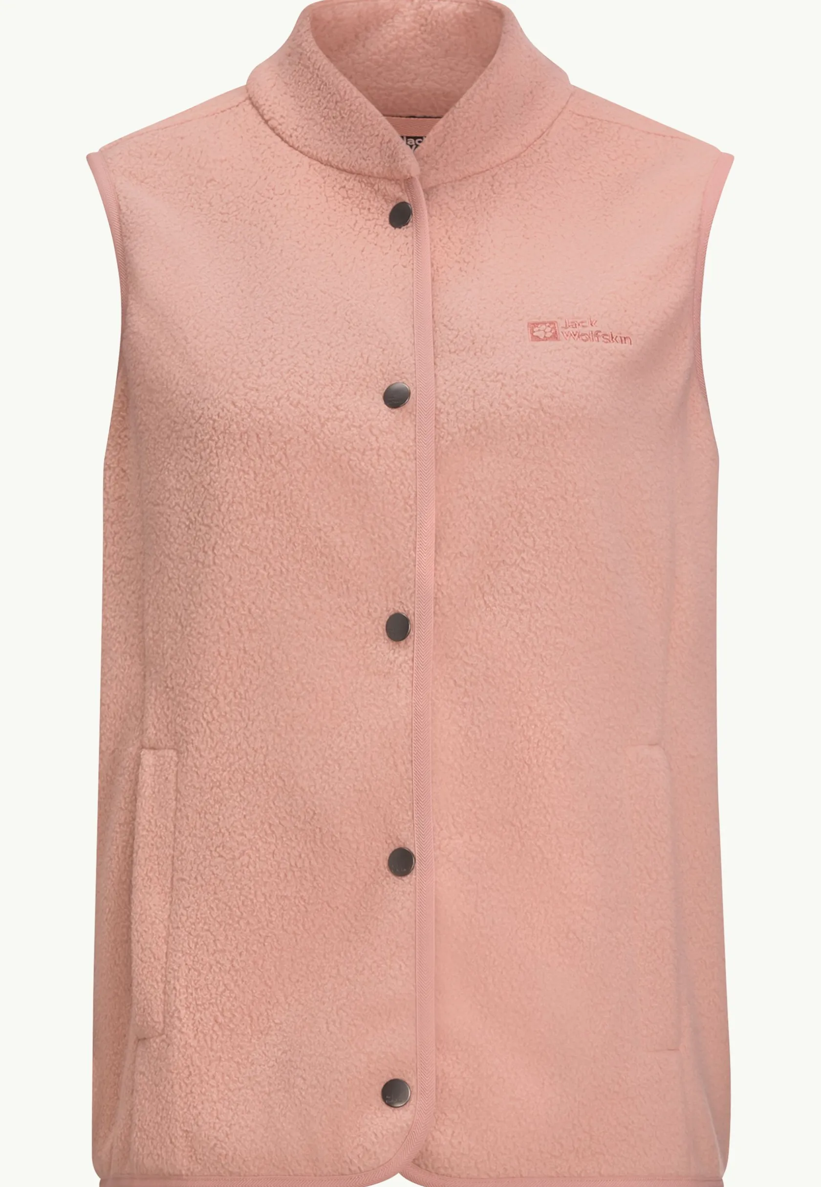 Sale Light Curl Vest W Damen Fleece|Fleecejacken