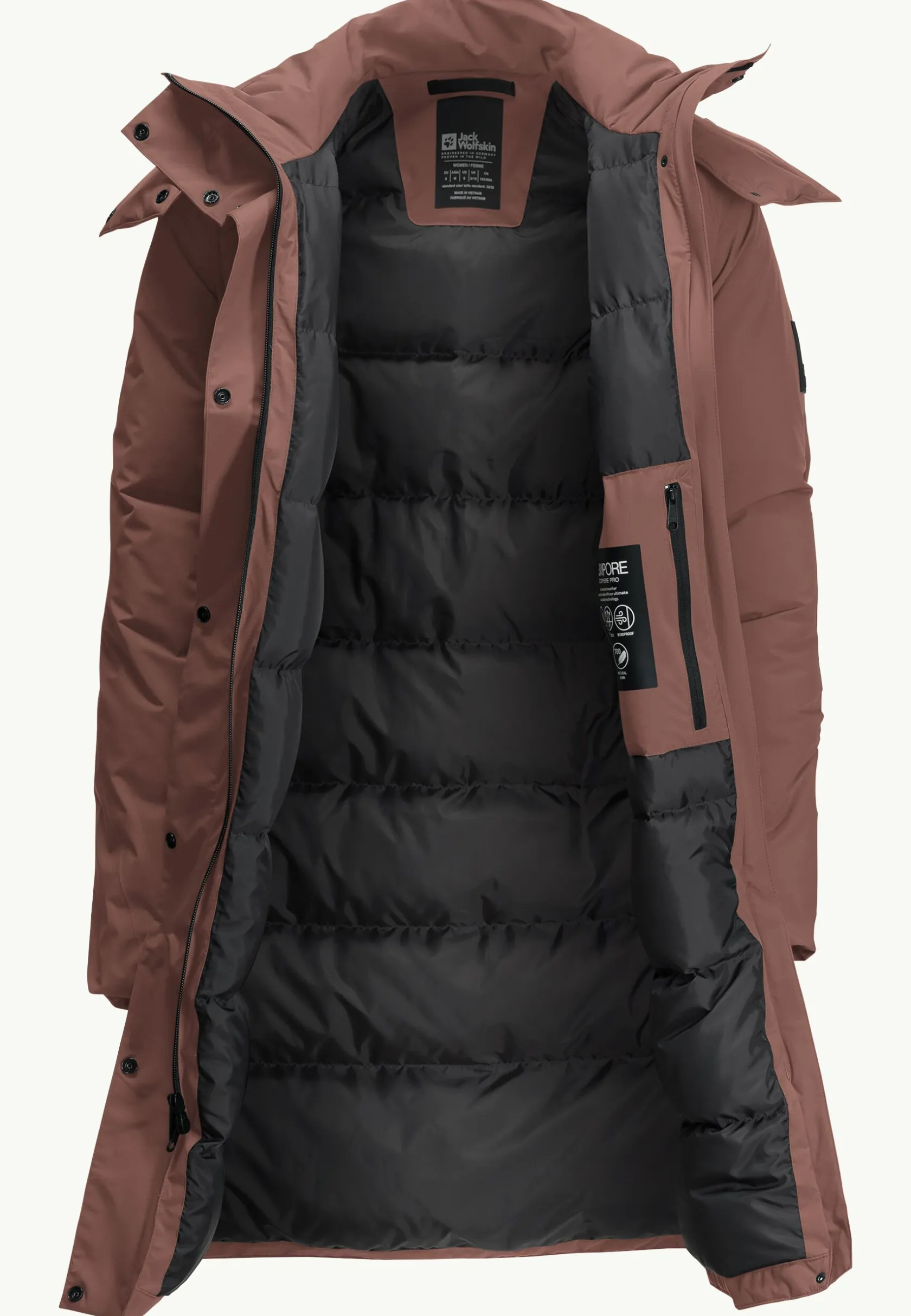 Discount Luisenplatz Coat W Rds Damen Windjacken|Übergangsjacken
