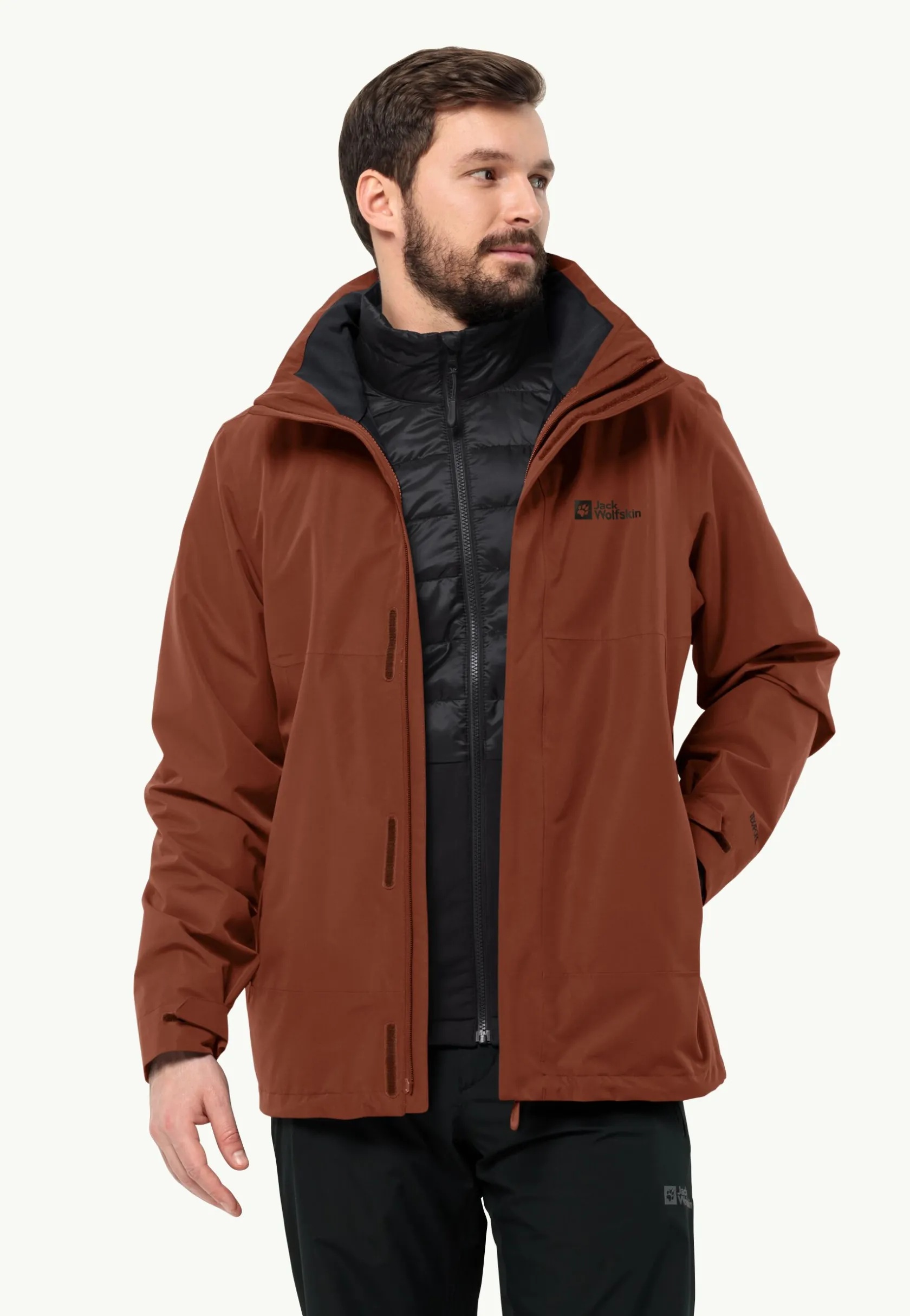 Discount Luntal 3in1 Jkt M Herren Übergangsjacken|Regenjacken