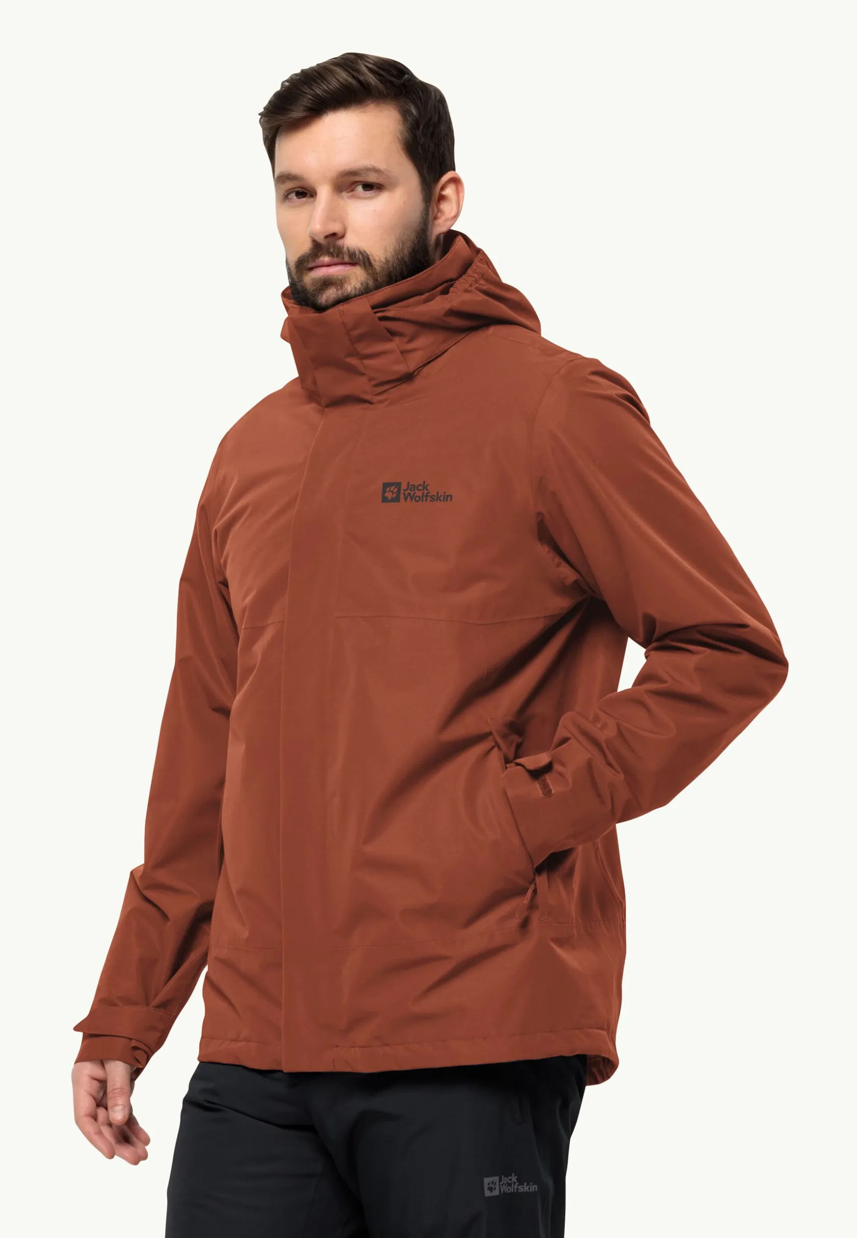 Discount Luntal 3in1 Jkt M Herren Übergangsjacken|Regenjacken