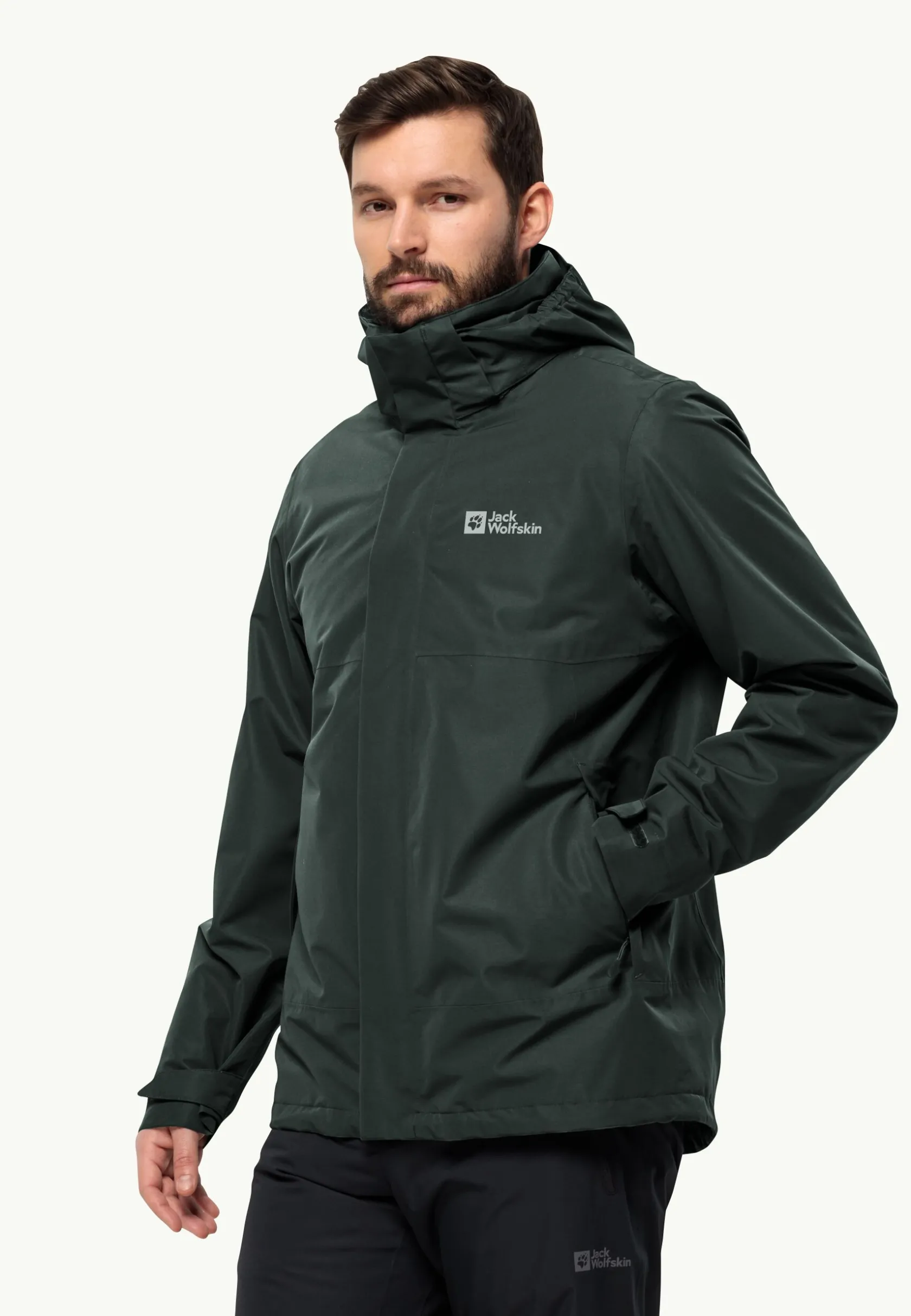 Discount Luntal 3in1 Jkt M Herren Übergangsjacken|Regenjacken