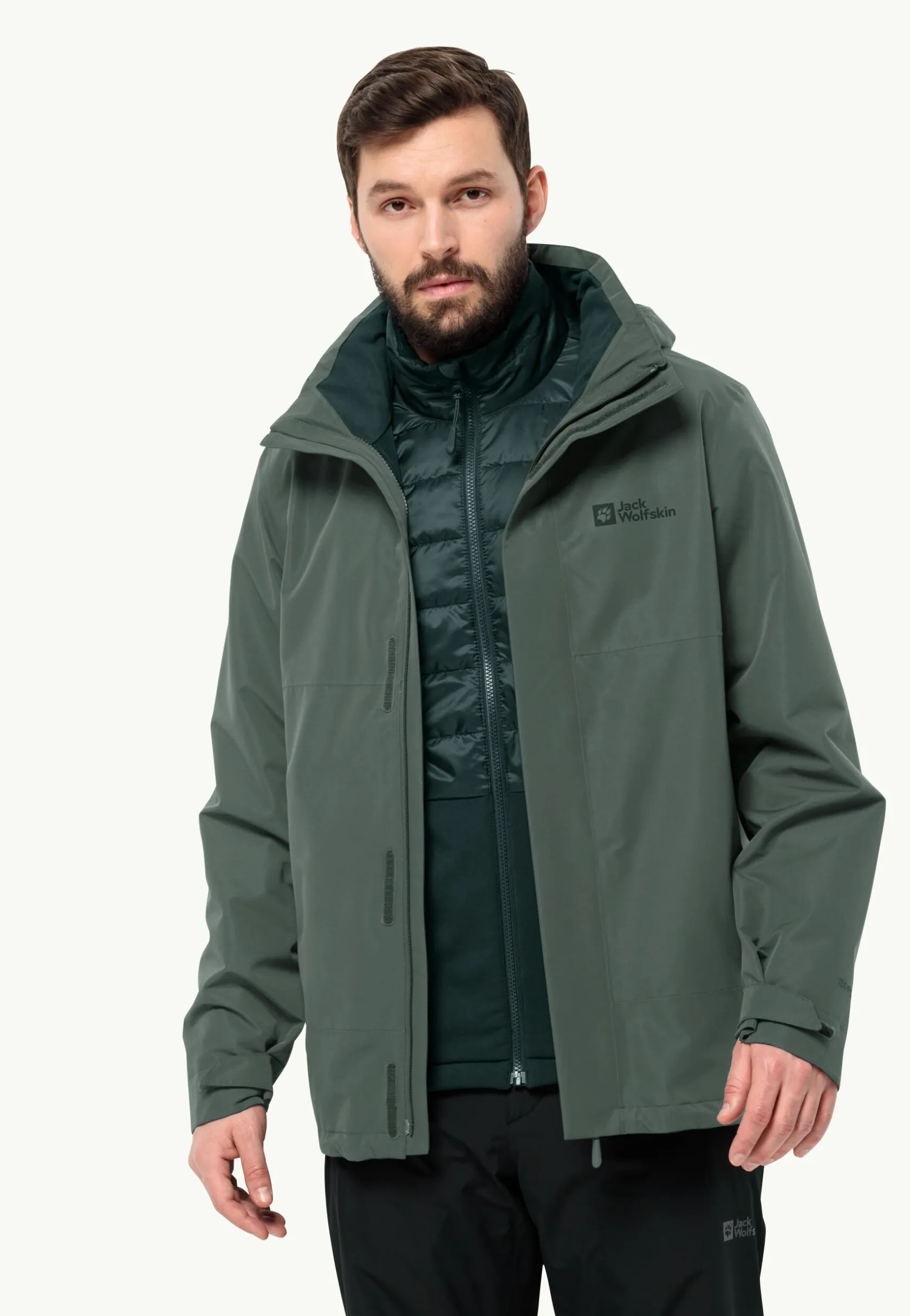 Discount Luntal 3in1 Jkt M Herren Übergangsjacken|Regenjacken