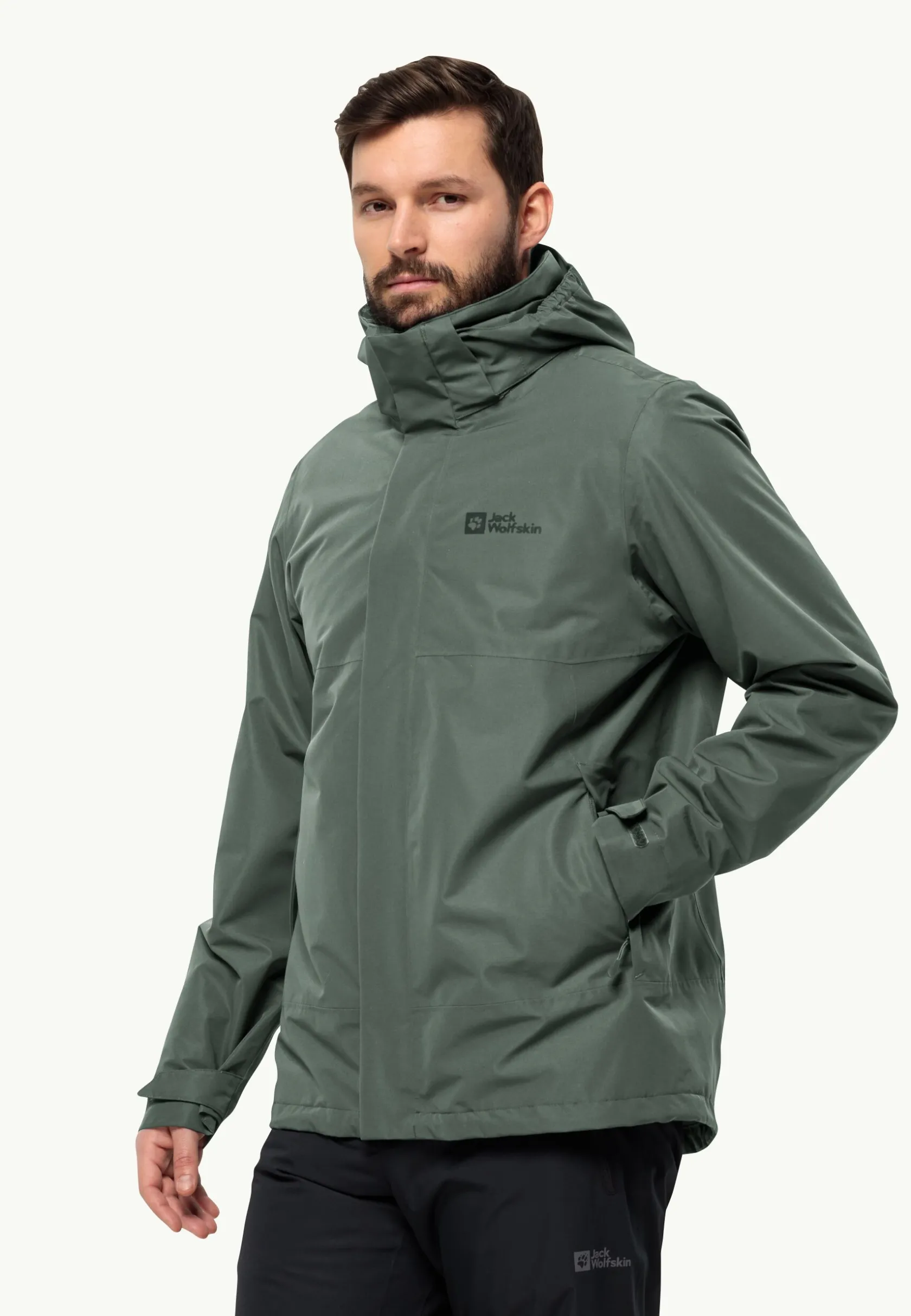 Discount Luntal 3in1 Jkt M Herren Übergangsjacken|Regenjacken