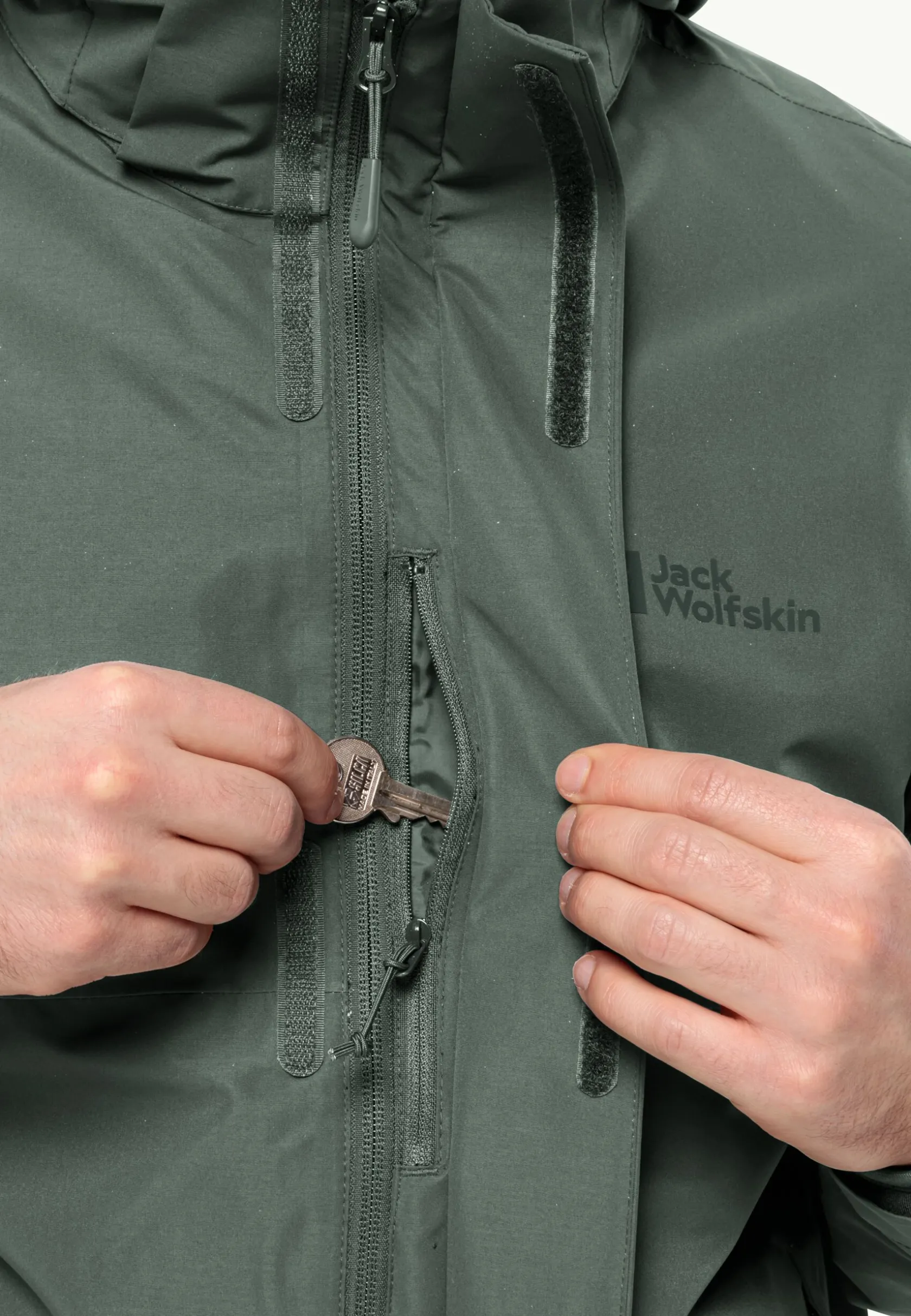 Discount Luntal 3in1 Jkt M Herren Übergangsjacken|Regenjacken