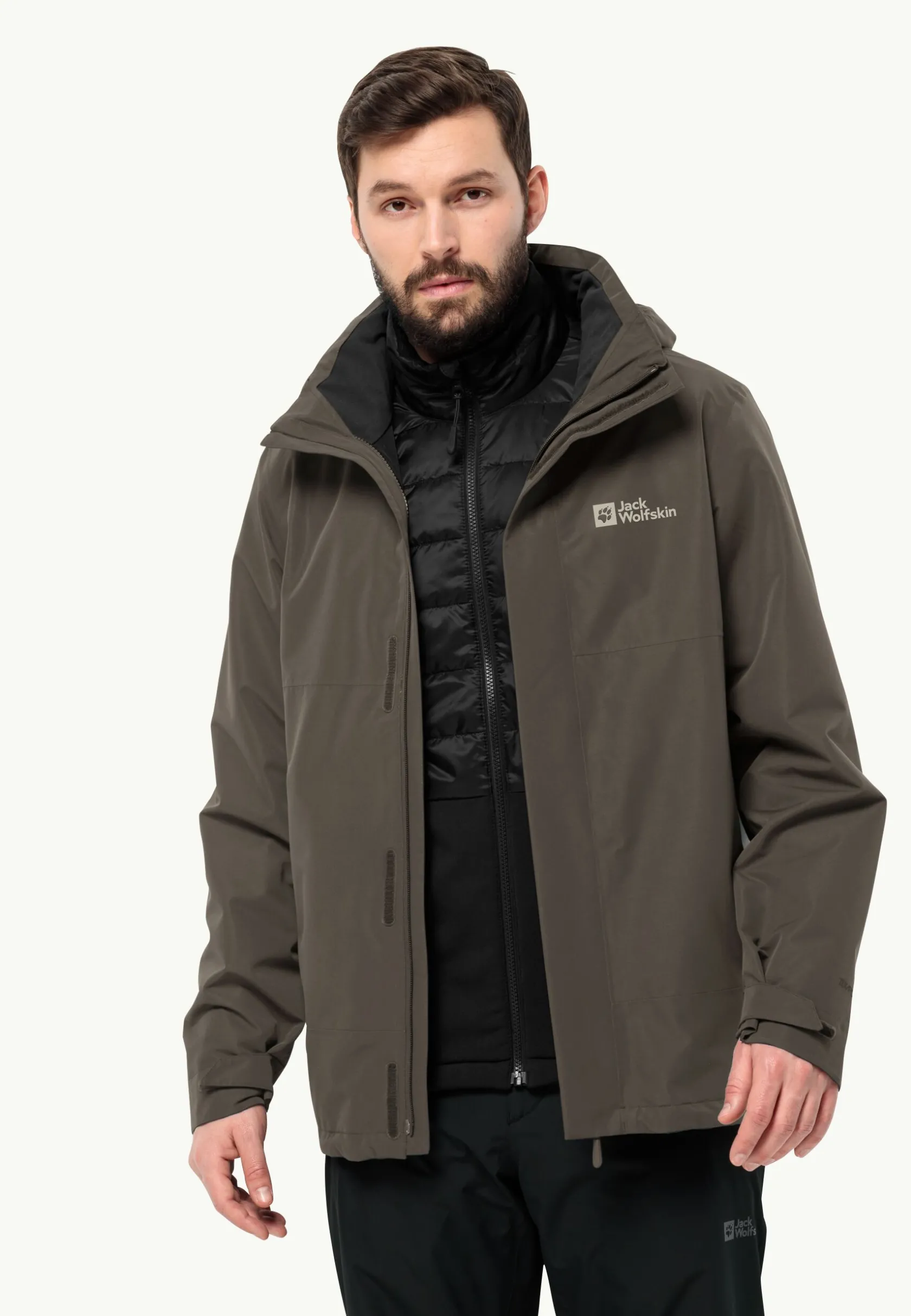 Discount Luntal 3in1 Jkt M Herren Übergangsjacken|Regenjacken