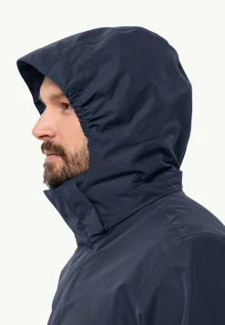 Discount Luntal 3in1 Jkt M Herren Übergangsjacken|Regenjacken