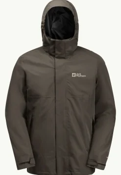 Discount Luntal 3in1 Jkt M Herren Übergangsjacken|Regenjacken