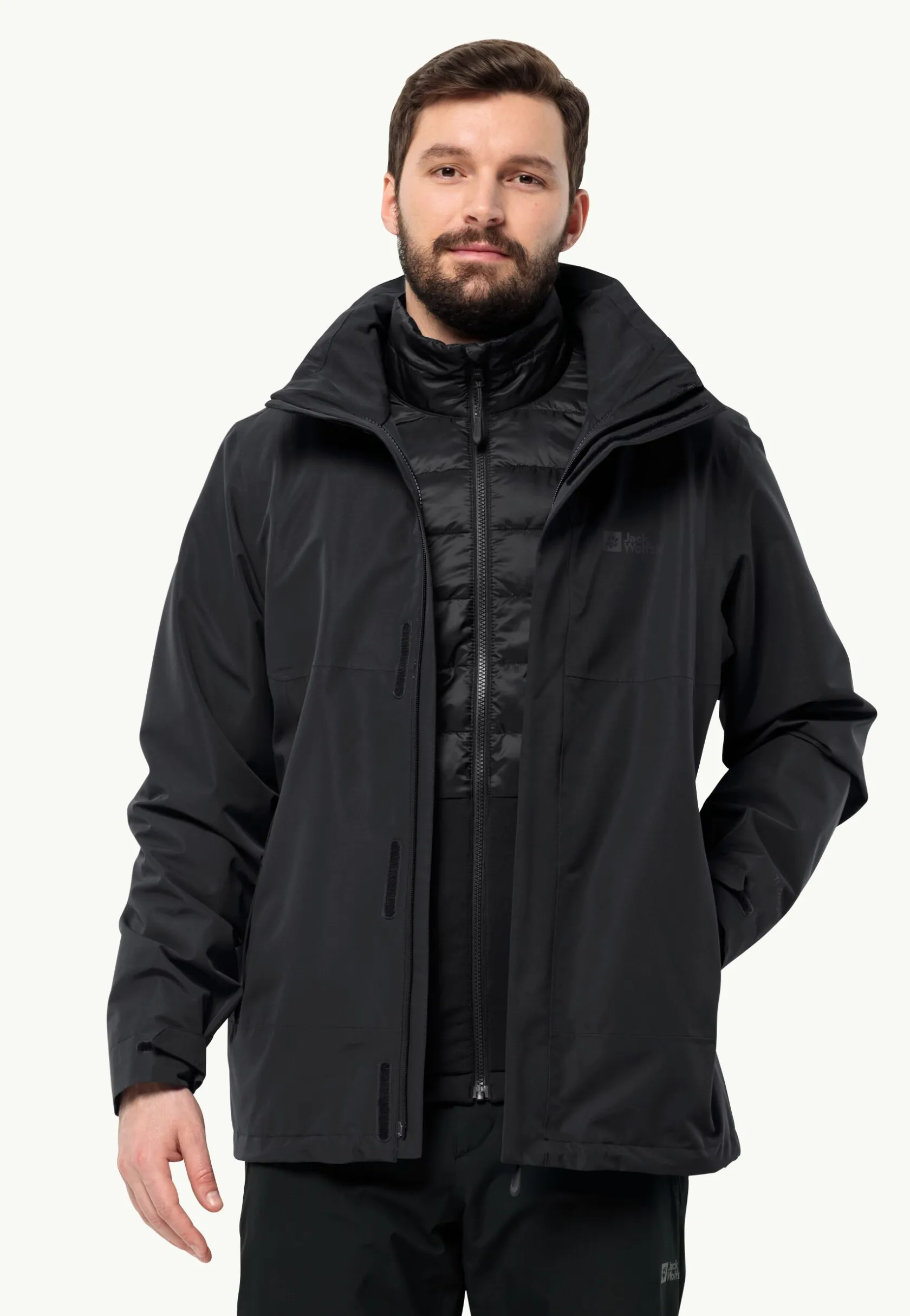 Discount Luntal 3in1 Jkt M Herren Übergangsjacken|Regenjacken