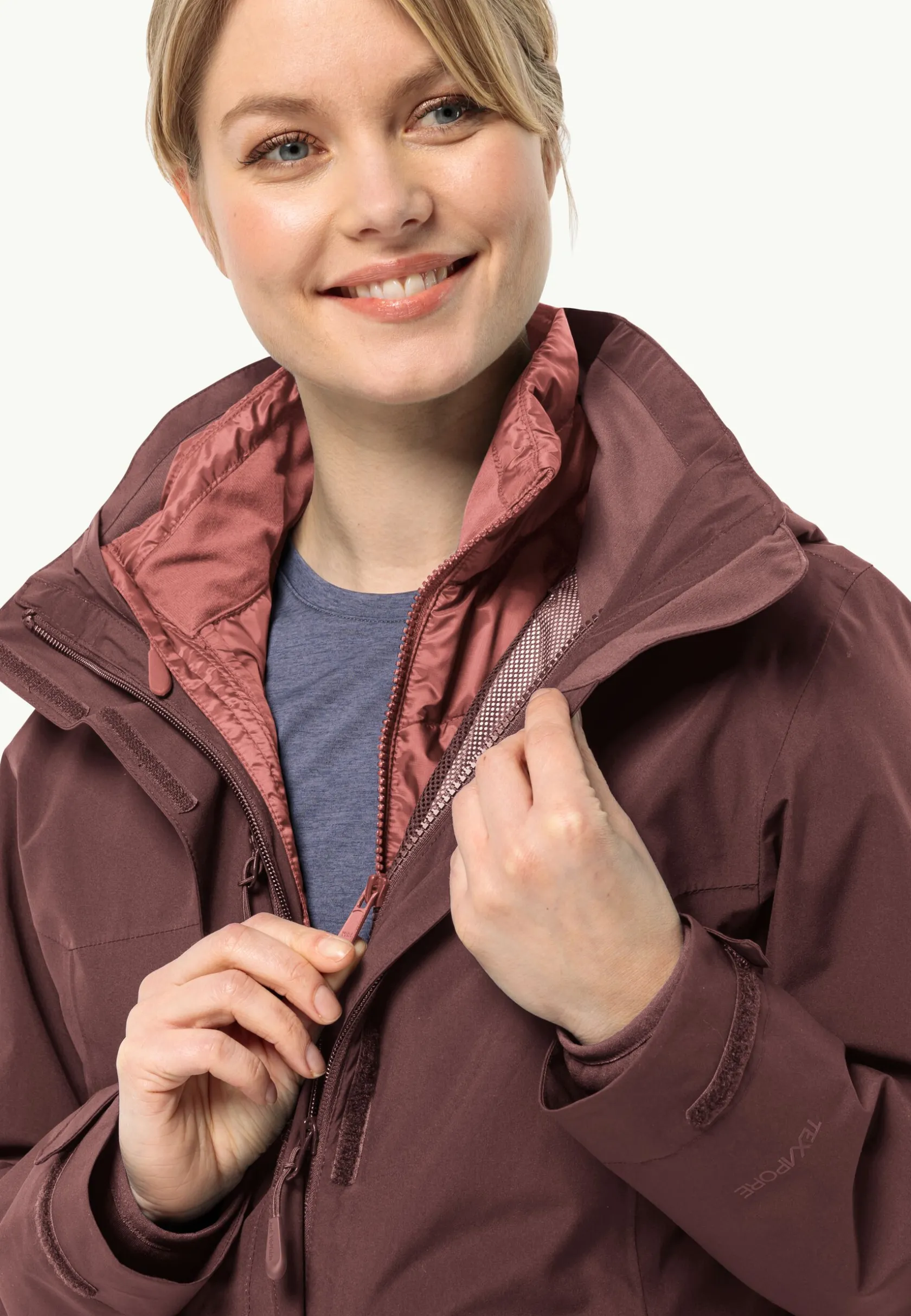 Sale Luntal 3in1 Jkt W Damen Übergangsjacken|Regenjacken