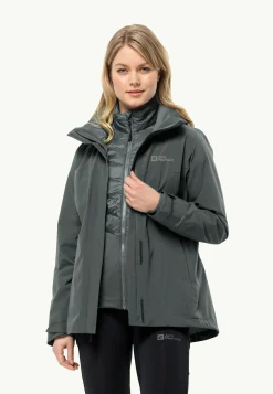 Sale Luntal 3in1 Jkt W Damen Übergangsjacken|Regenjacken