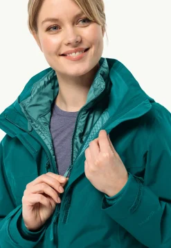 Sale Luntal 3in1 Jkt W Damen Übergangsjacken|Regenjacken
